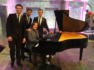 Performing on the Alan Titchmarsh Show with Blake November 2014